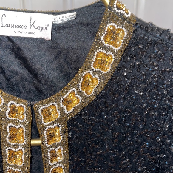 Vintage Laurence Kazar sequin jacket - Picture 5 of 8